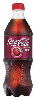 Coca-Cola Soda Cherry 20 oz Bottle