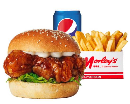 BBQ Fillet Burger Meal