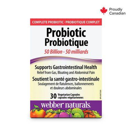 Webber Naturals Probiotic , 50 Billion (30 ct)