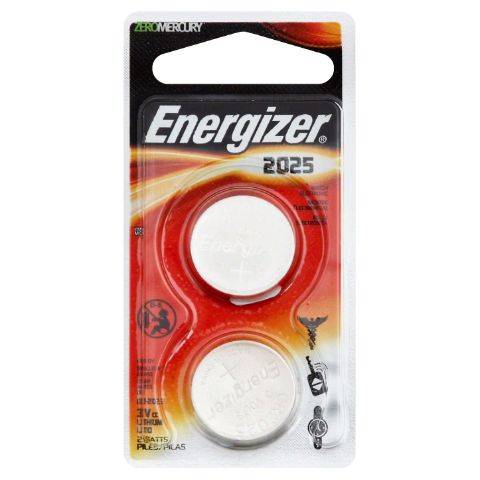 Energizer 2025 Battery 2 Pack