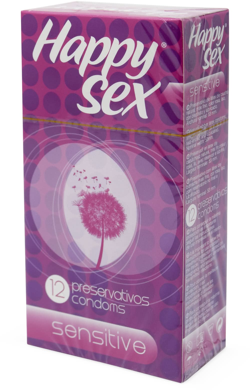 Preservativo sensitive · Happy Sex (12 un)