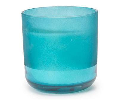 Blue Hawaiian Frosted-Block Jar Candle, 12 oz.