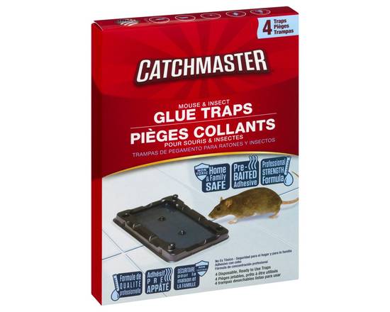 Catchmaster · Mouse & Insect Glue Traps (4 traps)