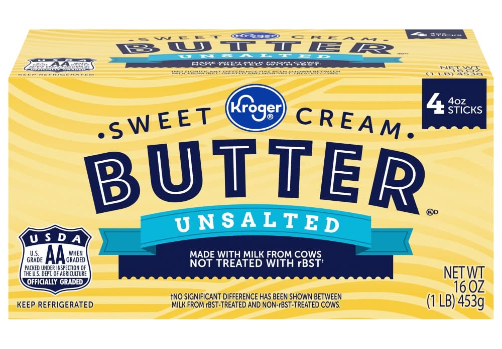 Kroger® Unsalted Butter Sticks