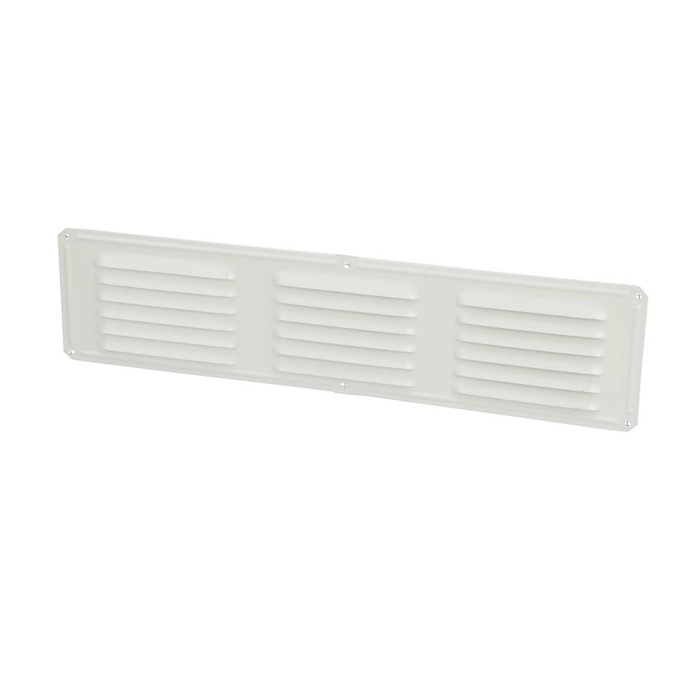 Air Vent 4-in x 16-in White Aluminum Soffit Vent | 84226