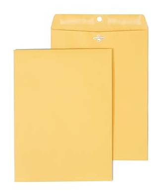 Staples Envelopes, Yellow (12 ct)