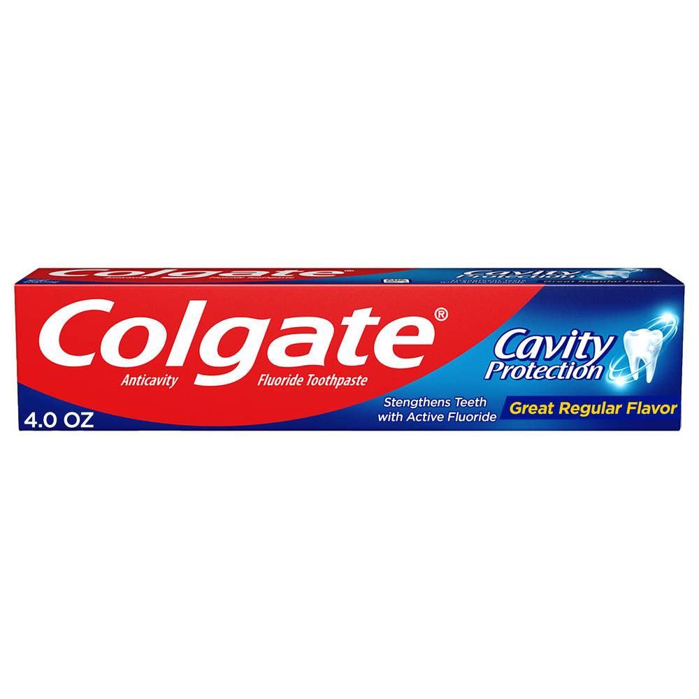 Colgate Cavity Protection Regular Flavor Toothpaste (4 oz)