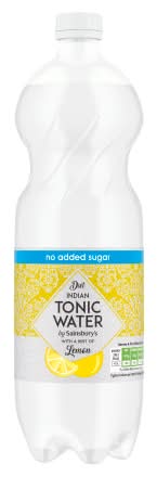 Sainsbury's Diet Indian Tonic Water With Lemon (1L)