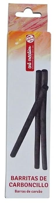 Barras de Carvão F/M/G 3 unidades Talens