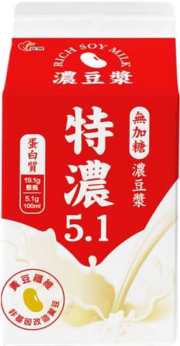 光泉無加糖濃豆漿