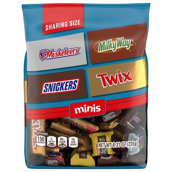 Mixed Chocolate Variety Minatures Stand Up Pouch