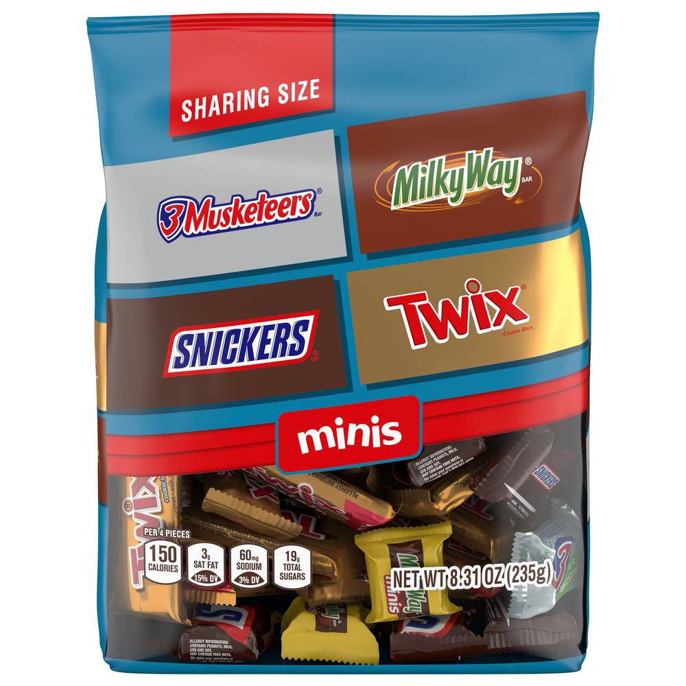 Mixed Chocolate Variety Minatures Stand Up Pouch (8.31 oz)