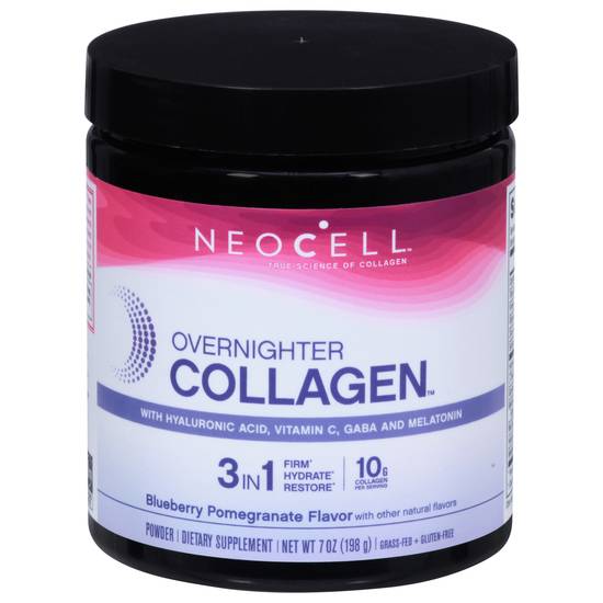 Neocell Overnighter Blueberry Pomegranate Flavor Collagen