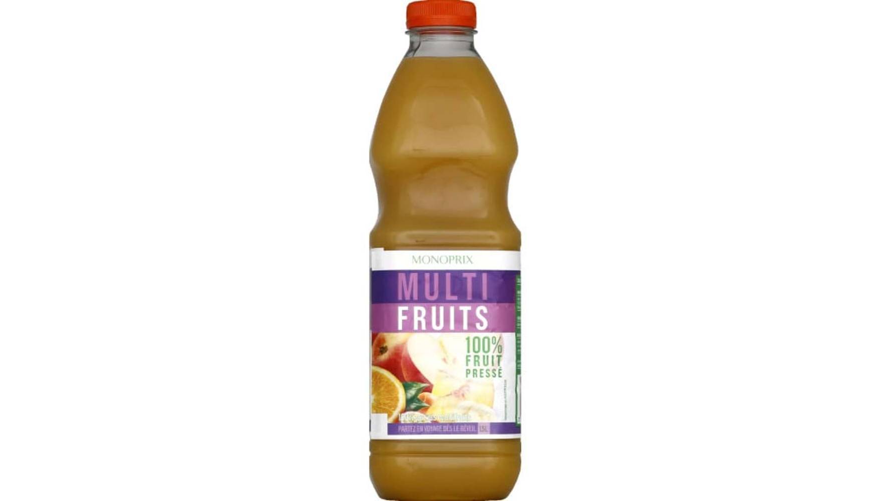 Monoprix - 100% Pur jus, multifruits (1,5L)