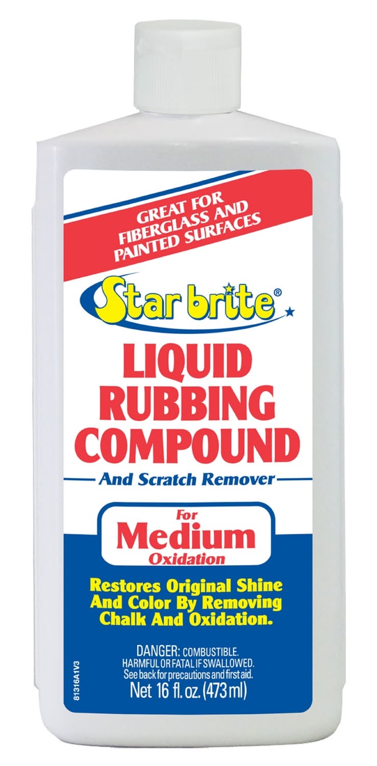 Star Brite Liquid Rubbing Compound 16 Oz