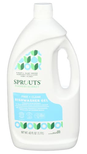 Sprouts Free And Clear Dishwasher Gel