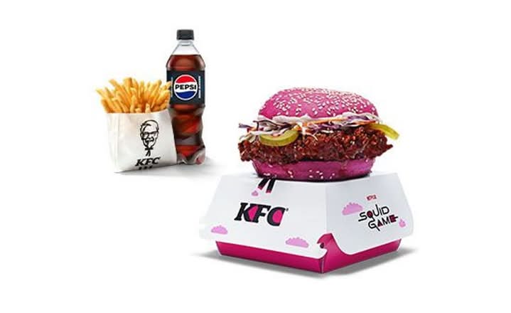 Korean Burger Menü