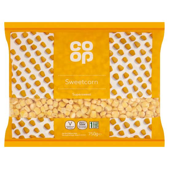 Co-Op Supersweet Sweetcorn 750g