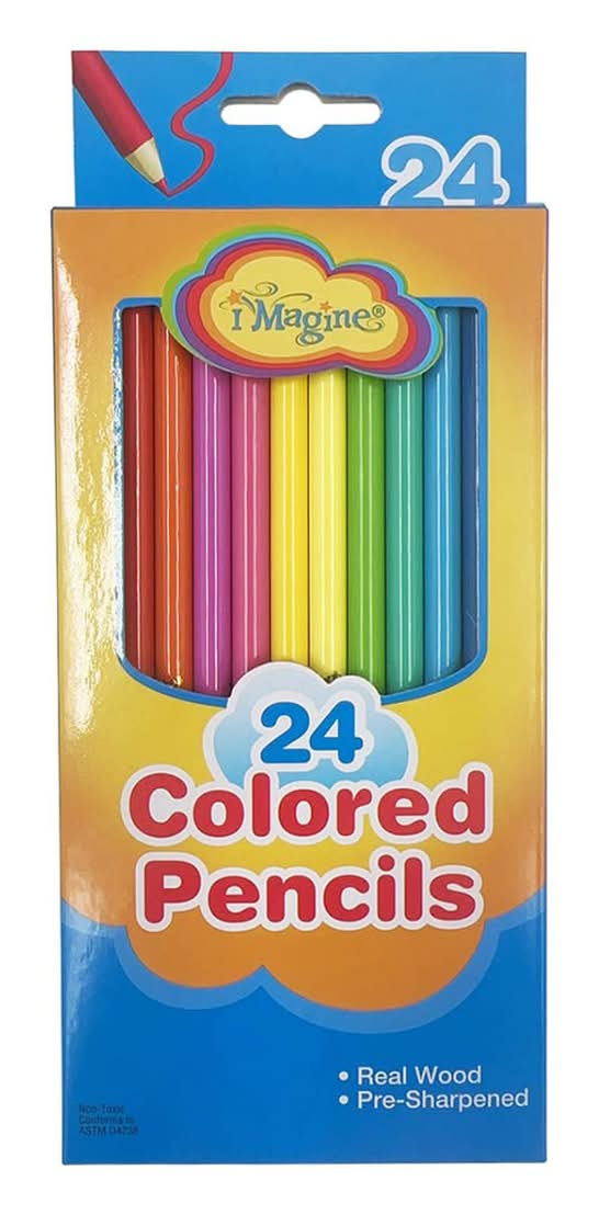 Imagine Colored Pencils 24 Ct