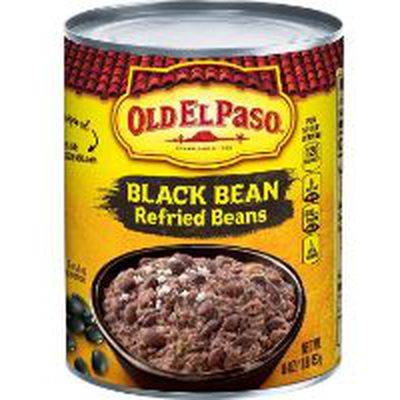 OLD EL PASO Refried Beans Black Bean 16oz