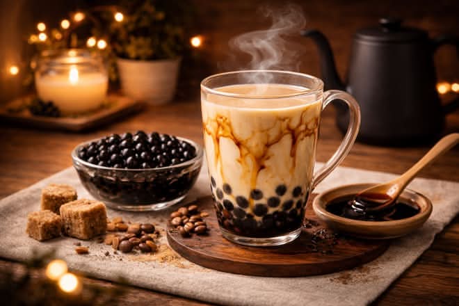 あったか もちもちタピオカ ❘ HOT BUBBLE TEAの出前・宅配