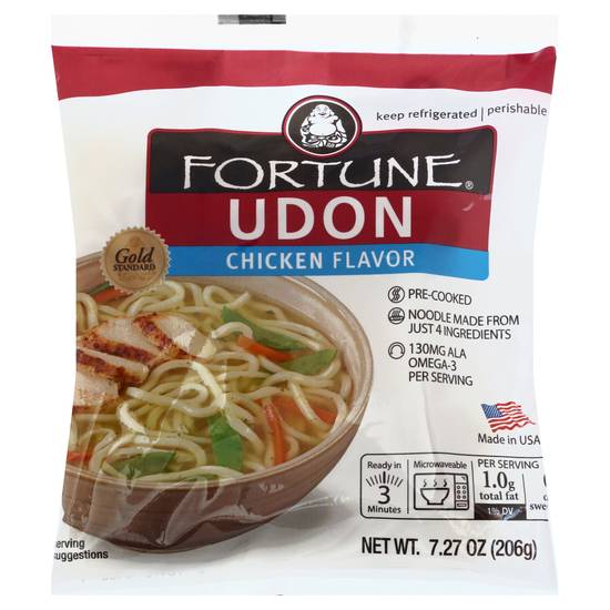 Fortune Chicken Flavor Udon Noodles (7.27 oz)