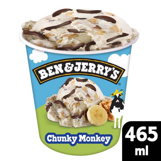 Ben & Jerry's Chunky Monkey Ice Cream 427ml