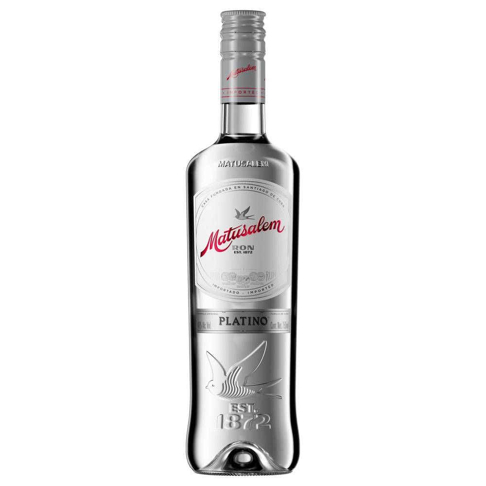 Matusalem ron blanco platino (750 ml)