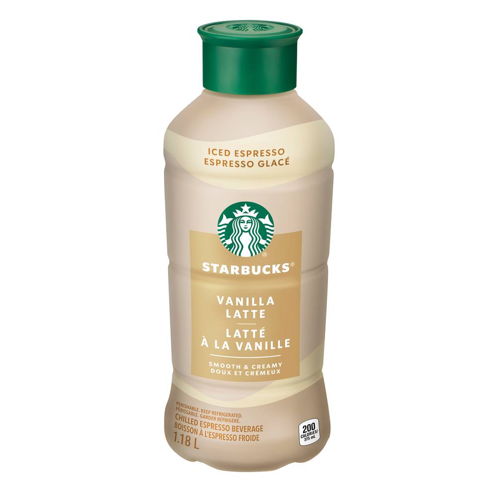 Starbucks Iced Espresso Vanilla Latte (1.18 L)