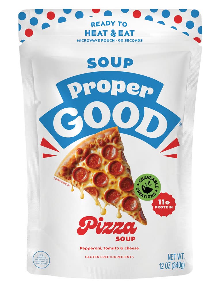 Proper Good Proper Good Pizza Soup