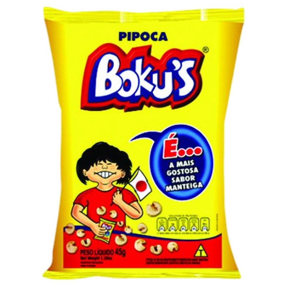Boku's pipoca salgada (45g)