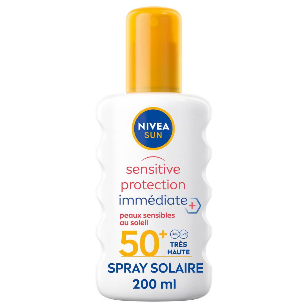 Nivea - Crème solaire  protection réactive (200ml)