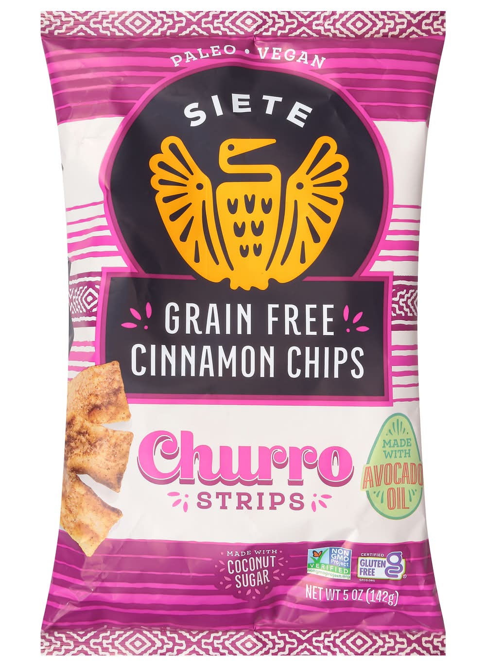 Siete Foods Grain Free Churro Cinnamon Strips (5 oz)