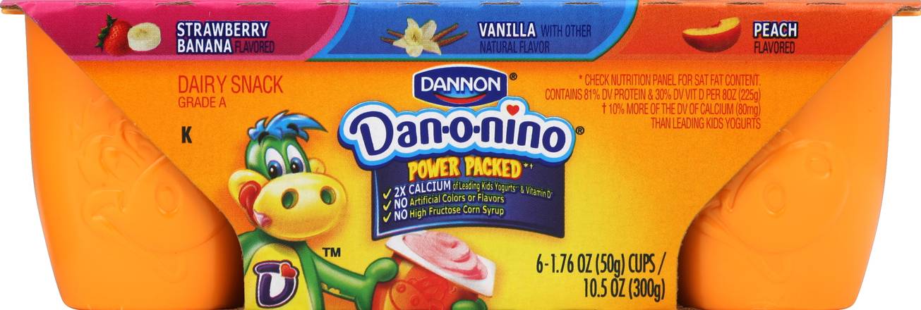 Dannon Vanilla Dan-O-Nino Power Packed Yogurt (6 ct)