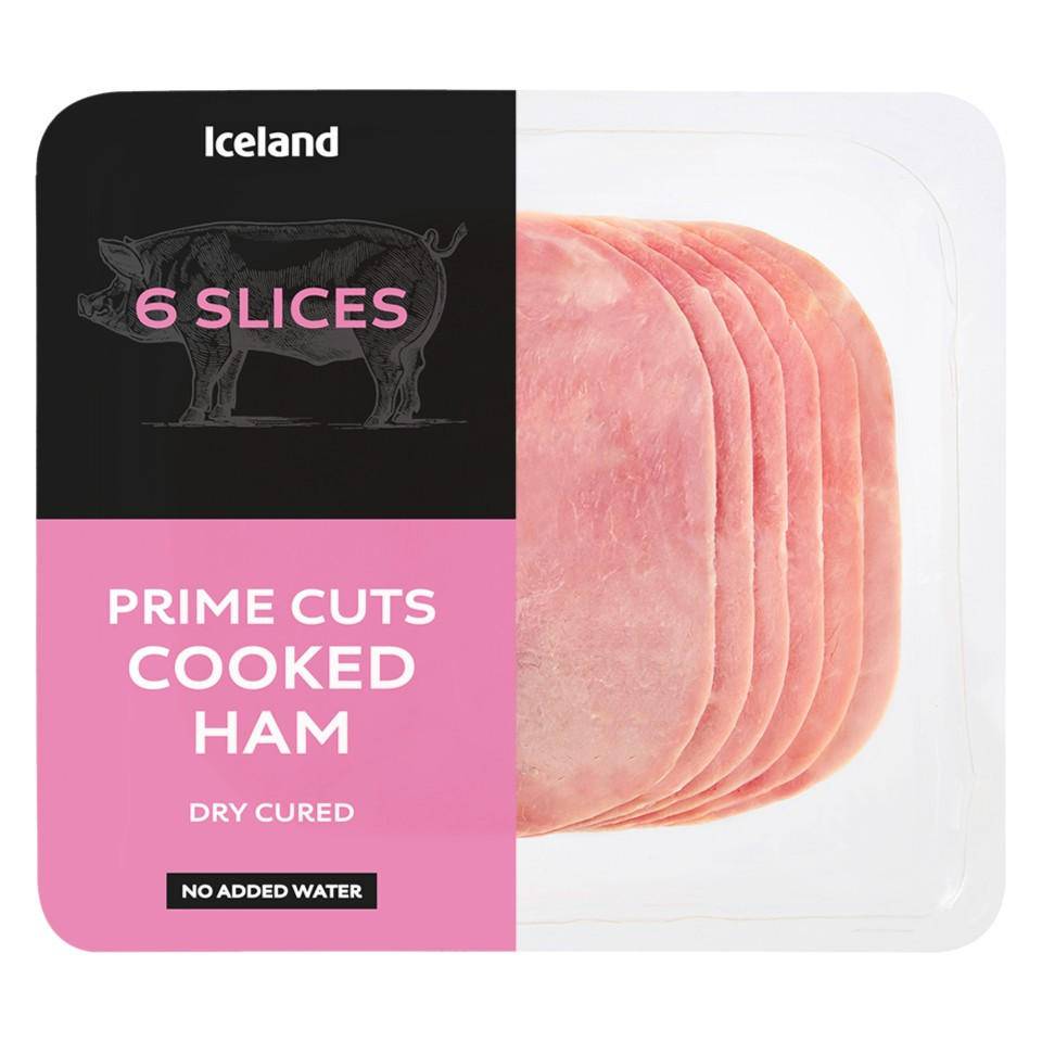 Iceland 100g Cooked Ham