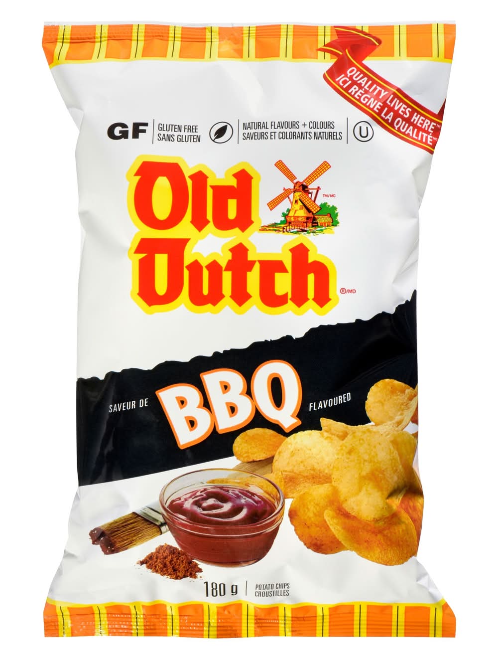 Old Dutch Bbq Potato Chips (180 g)