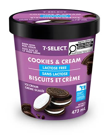 7-Select Cookies & Cream LF 473ml