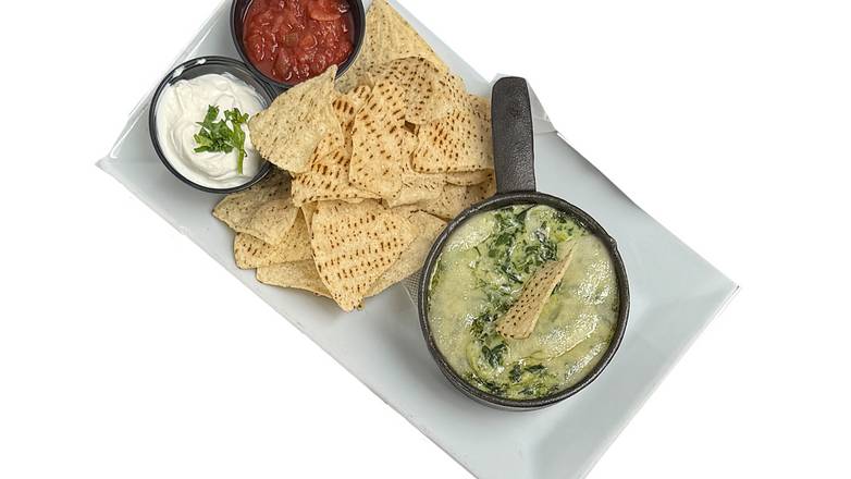 Spinach Dip and Chips