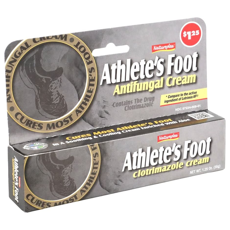 Natureplex Athlete's Foot Clotrimazole Antifungal Cream (1.25 oz)