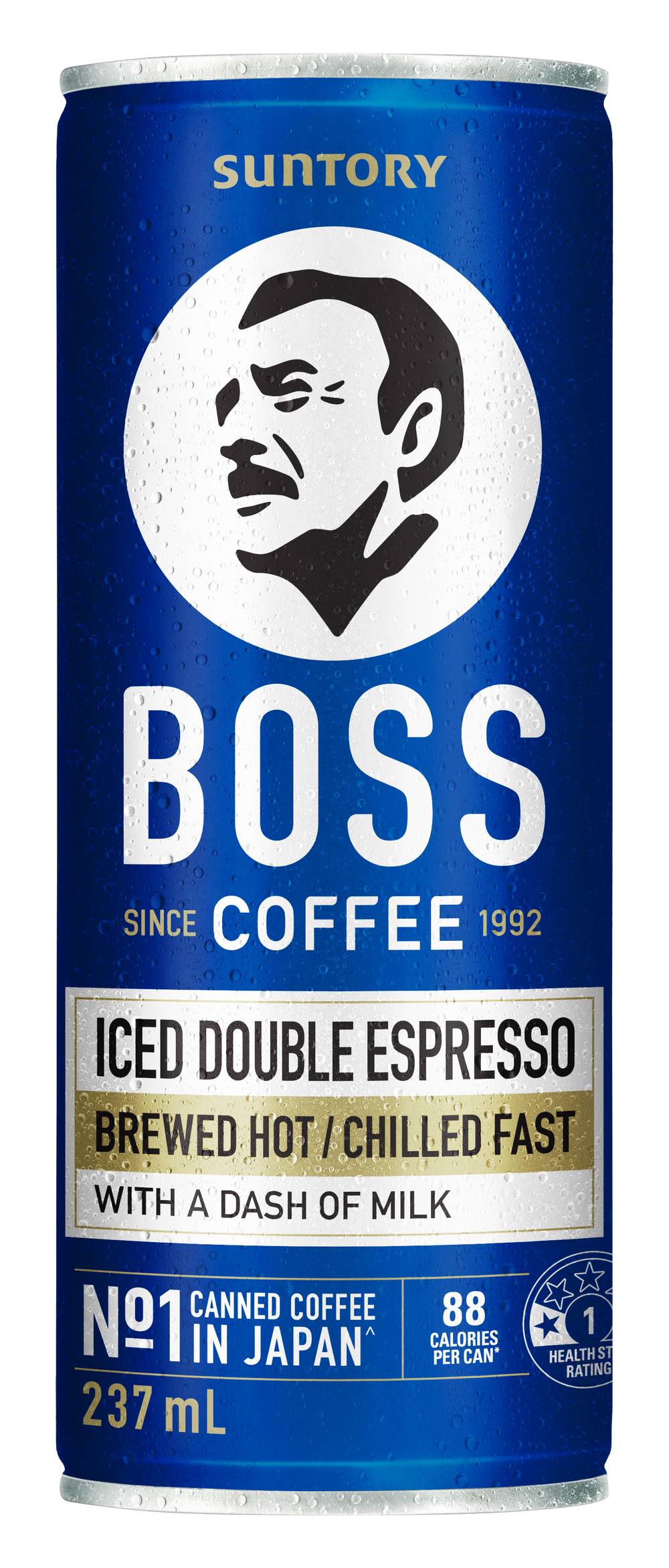 BOSS Iced Coffee Double Espresso (237mL)