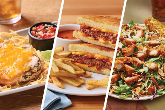 2 Entrees + 1 App Deal