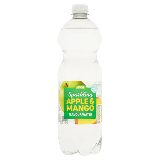 ASDA No Added Sugar Apple & Mango Sparkling Water 1l