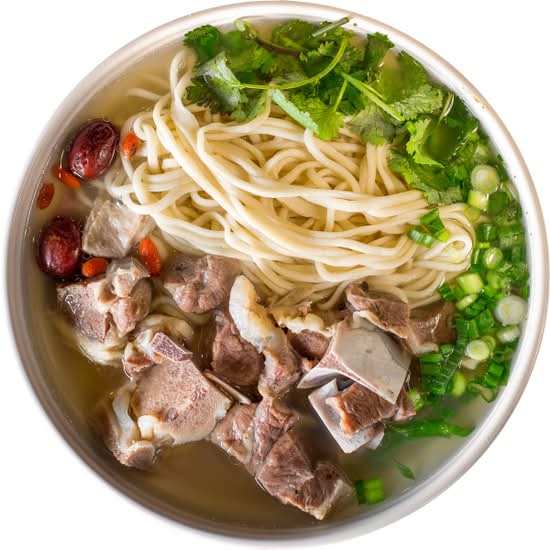 Magic lamb / 滋补羊肉汤面