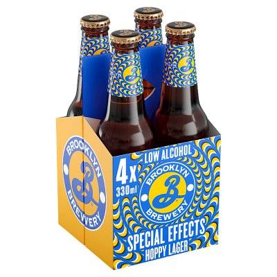 Brooklyn Special Effects Low Alcohol Lager (4x330ml)