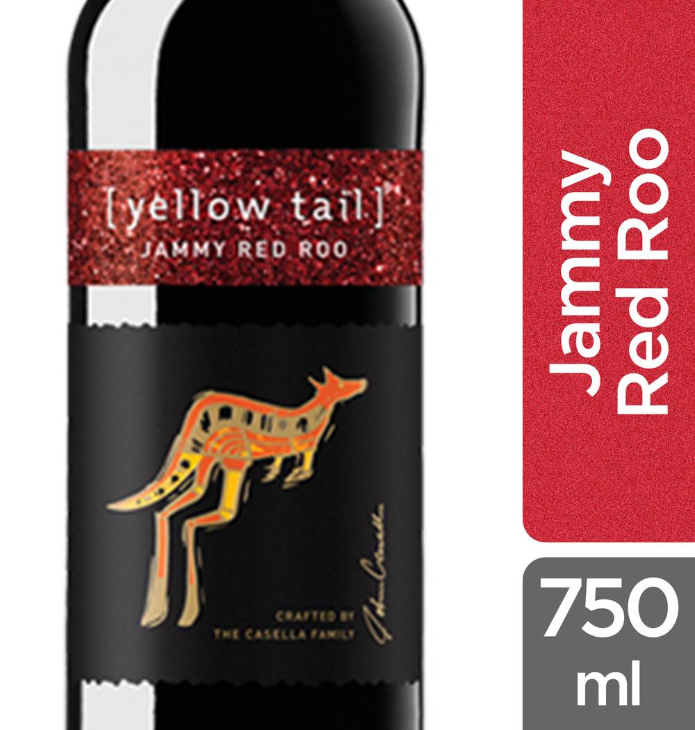 Yellow Tail Jammy Red Roo Wine (750 ml)