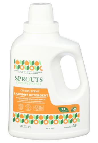 Sprouts Citrus Scented Laundry Detergent