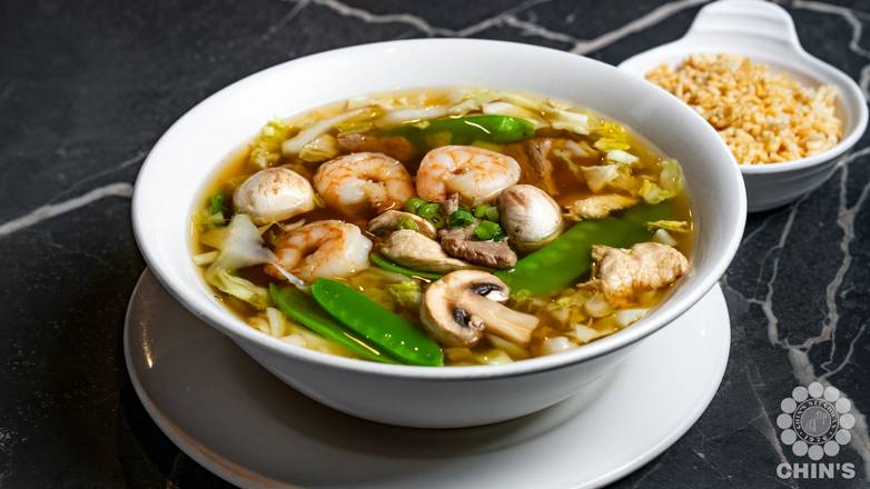Sizzling Rice Soup