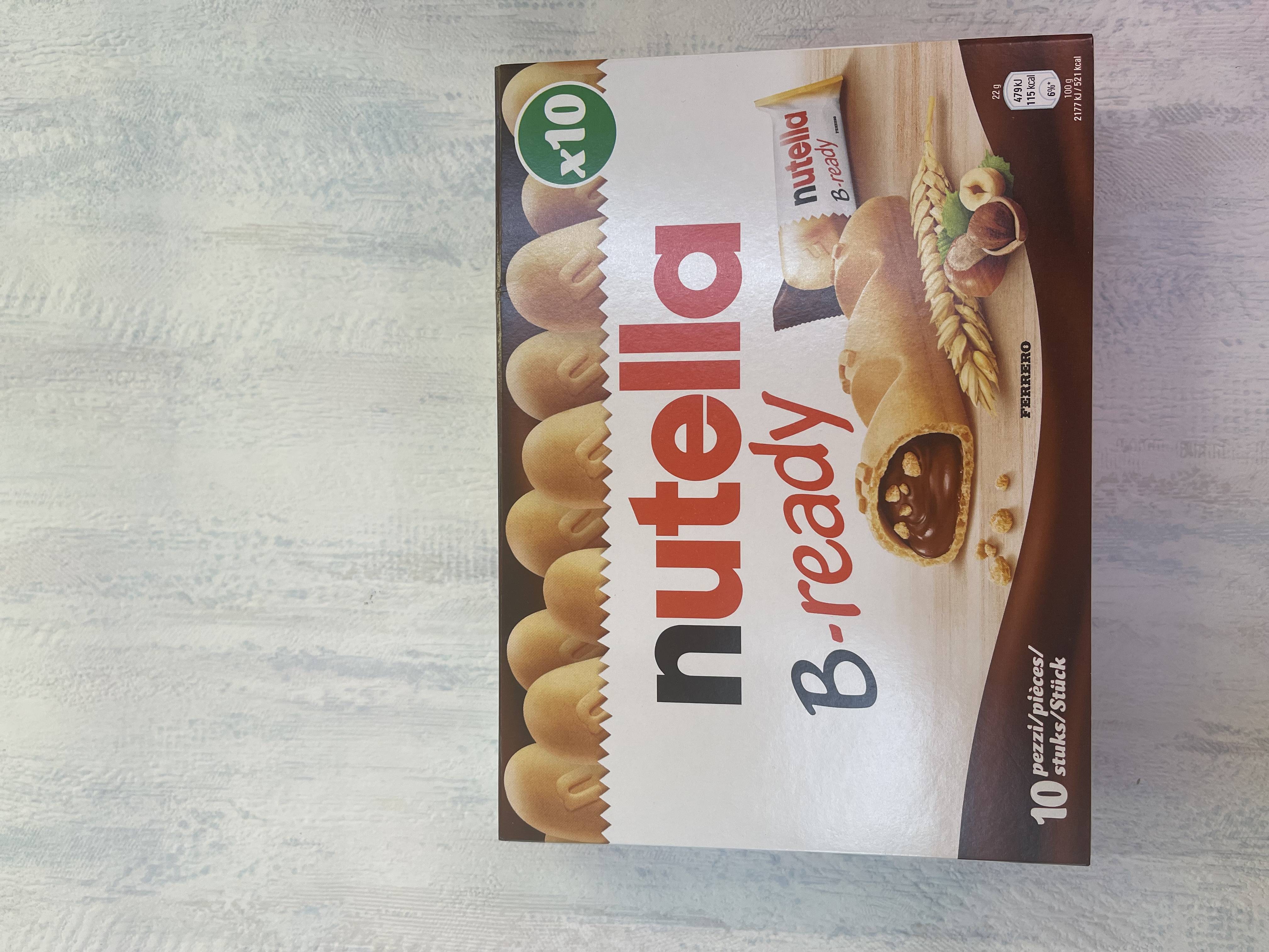 Nutella B- Ready x 10