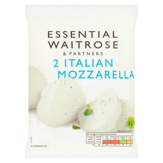 Waitrose Italian Mozzarella Cheese ( 2 ct )