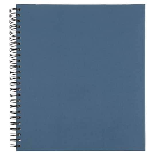 Recollections Spiral Bound Scrapbook Album 40 Pages, 12" X 12"-12.9" x 11.3" , Navy